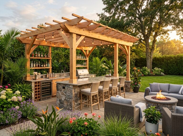 25 Brilliant Backyard Bar Ideas for the Ultimate Outdoor Entertaining Space