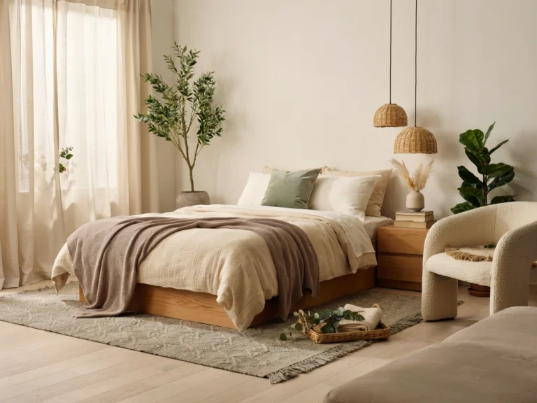 21 Earthy Bedroom Ideas That Feel Like a Breath of Fresh Air