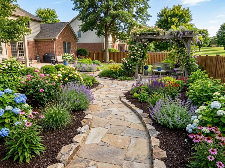 Beautiful paver walkway ideas for stylish front yard landscaping