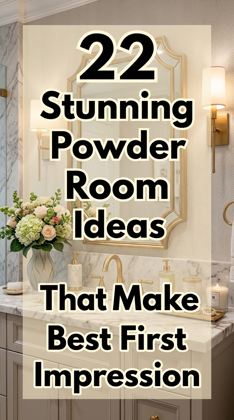 Luxury powder room featuring stylish wallpaper and designer fixtures