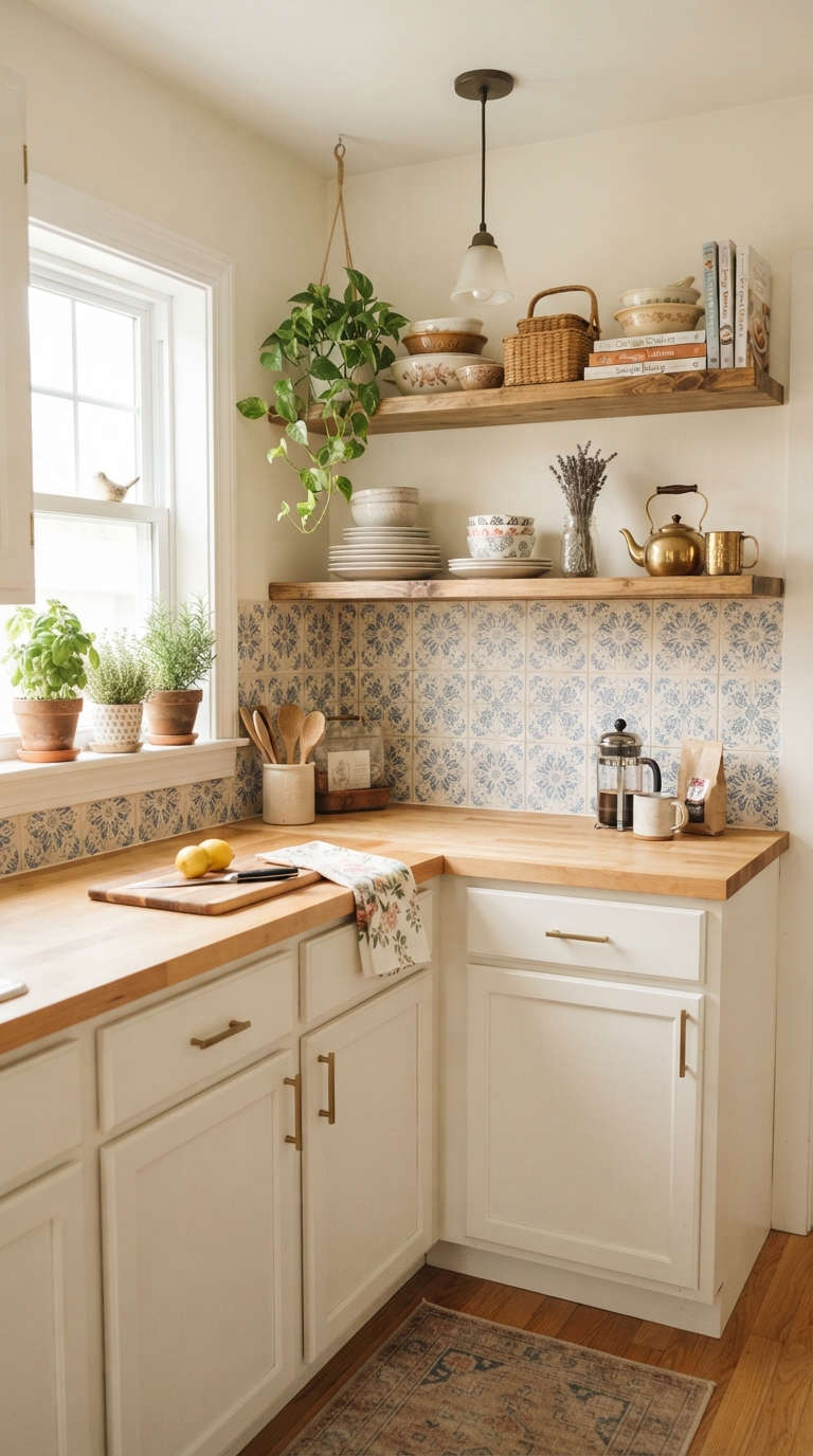 Rental-friendly cottage kitchen styling ideas