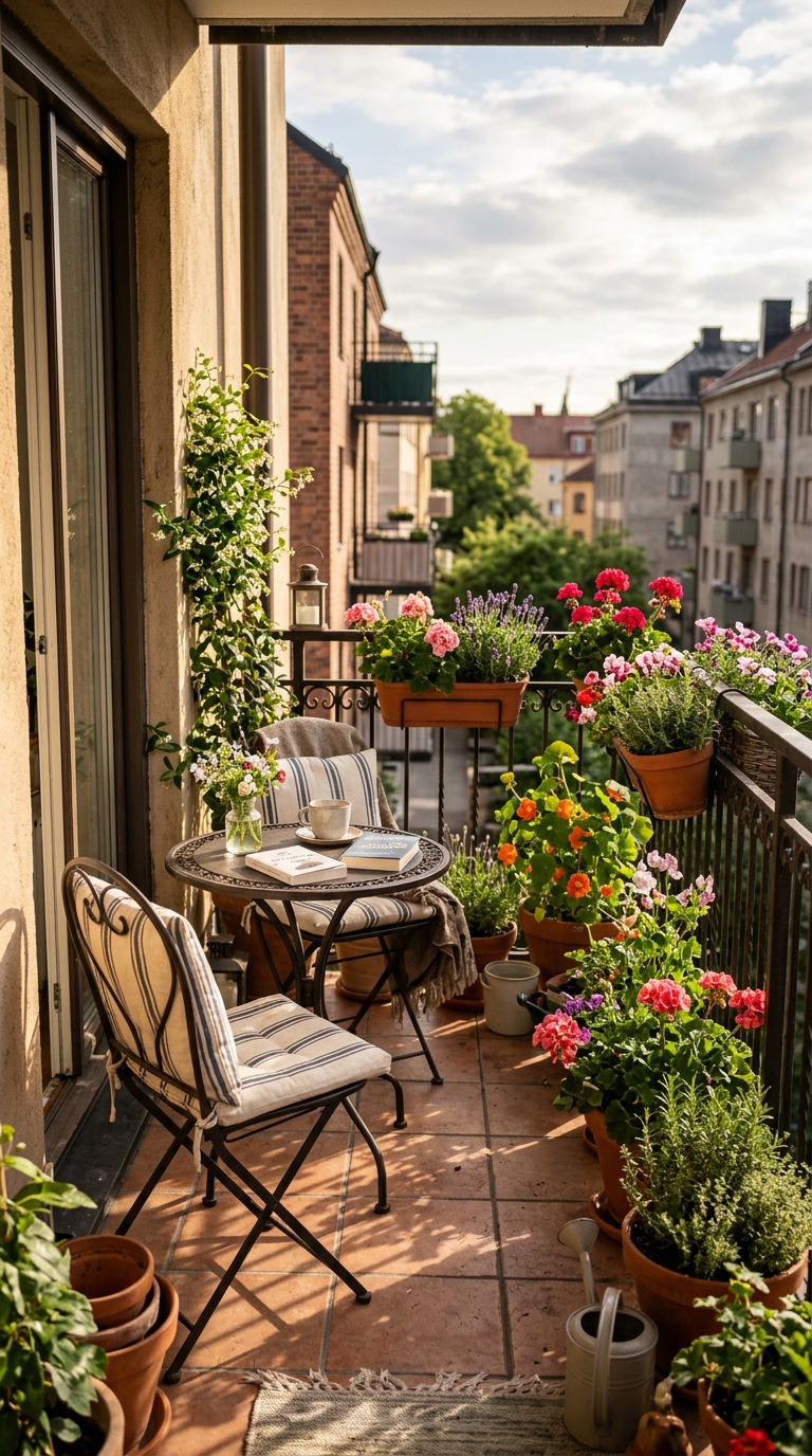 Budget mini bistro set for small patio spaces