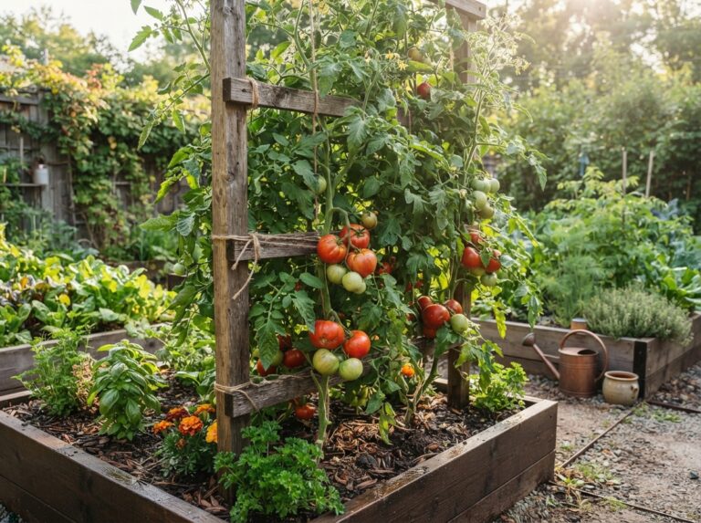 20 Tomato Trellis Ideas for Every Garden: Sturdy, Budget-Friendly Ways to Grow Up, Not Out
