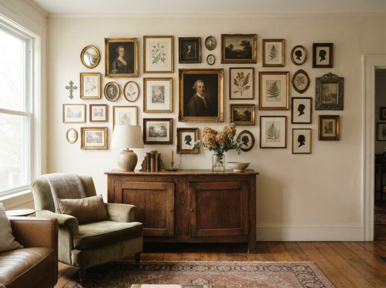 19 Vintage Gallery Wall Ideas for a Home That Feels Collected Over Time